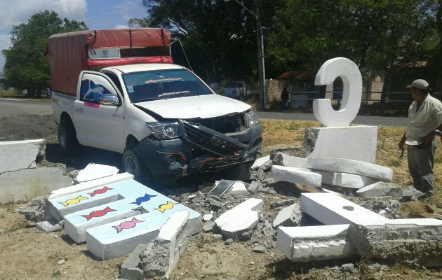 Se llevó el parador fotográfico de la Feria de Coclé accidente, parador fotográfico, Coclé
