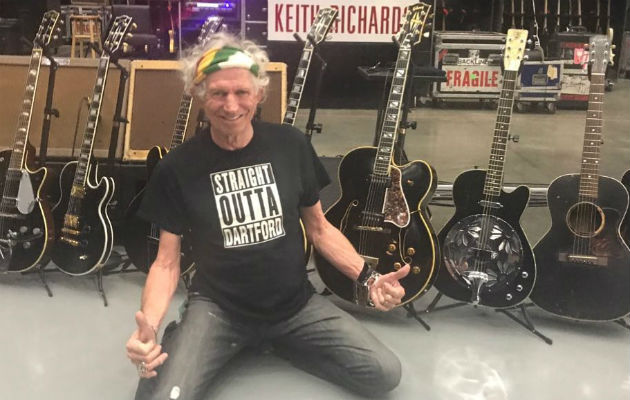 Keith Richards. Foto: Tomada de Instagram