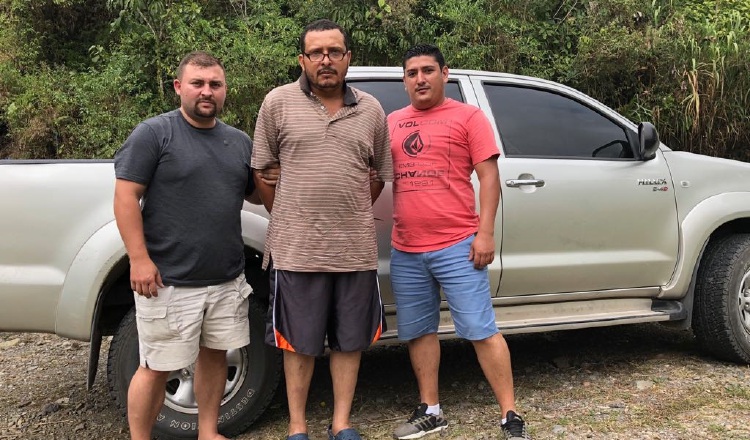 Roberto Moreno Grajales fue detenido el martes por la Interpol, en La Palmita, Puerto Jiménez, Golfito,  Zona Sur de Costa Rica. /Foto José Vásquez