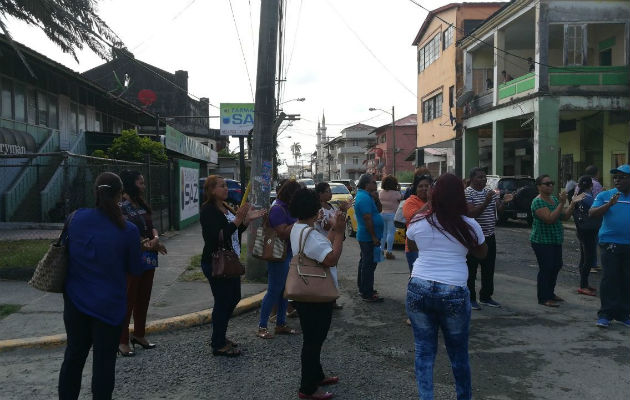 Padres de familia han protestado. Foto: Diógenes Sánchez S. 