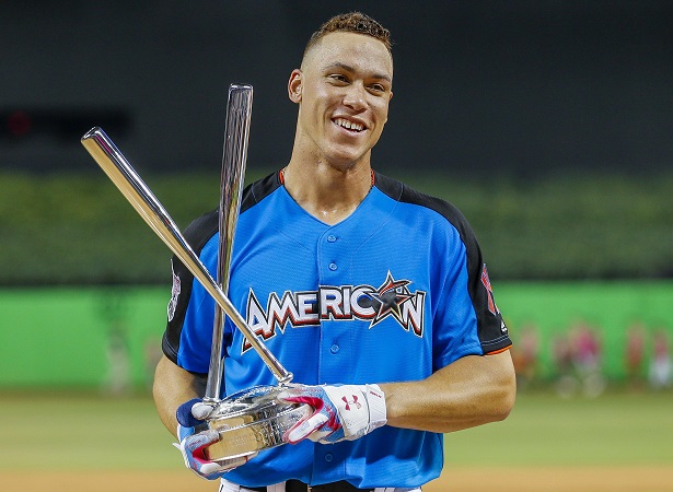 Aaron Judge bateó 52 cuadrangulares en 2017. Foto AP