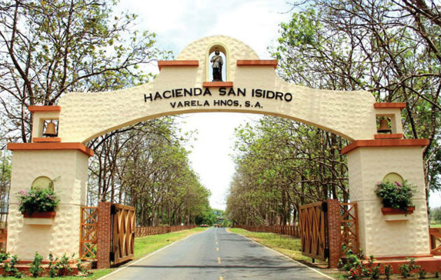 Hacienda San Isidro, sede de Varela Hermanos en Pesé, Chitré. / Archivo.