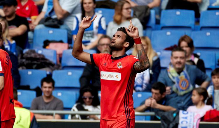 Willian José suma 31 goles desde que llegó  a la Real Sociedad en la temporada 2016-2017, procedente de Las Palmas. /Foto EFE