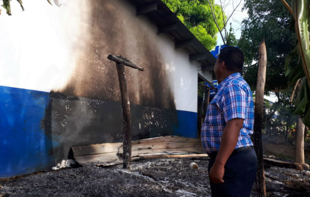 Vandalizan IMA de Las Palmas y queman ranchos en IPT de El Rincón