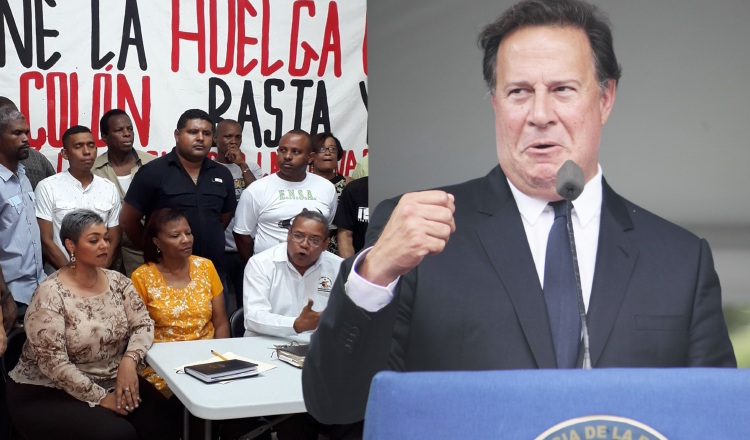 El mandatario Juan Carlos Varela no descartó visitar personalmente Colón a inicios de la próxima semana, aunque  tampoco lo confirmó. /Foto Archivo