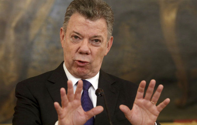 El presidente Juan Manuel Santos se reunirá con Michel Temer de Brasil. FOTO/EFE