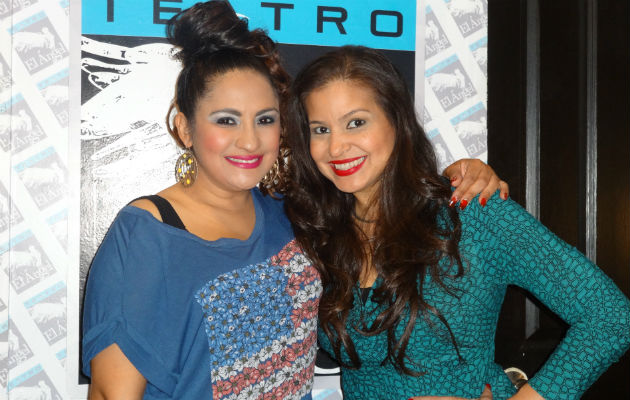 Actrices Sandy Luz Correa y Dayra Torres. Foto: Rosalina Orocú Mojica.