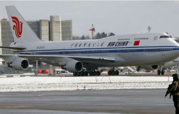 Vuelo que conecta a Panamá con China