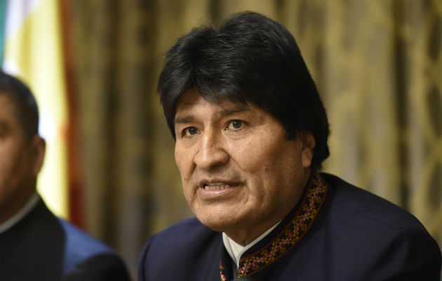 El presidente Evo Morales desde el 2006 gobierna en Bolivia y está buscando un nuevo mandato.FOTO/EFE
