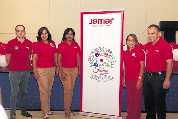 Benny Naimark, Sedna Gutiérrez, Dayra Aguilar, Juani Ramírez y Reinaldo Gómez.