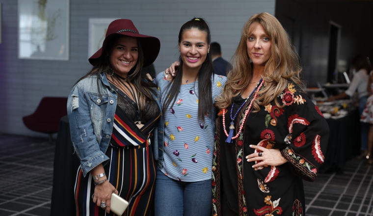 Piky Zubieta, Katherine Marengo y Gaby Gnazzo.