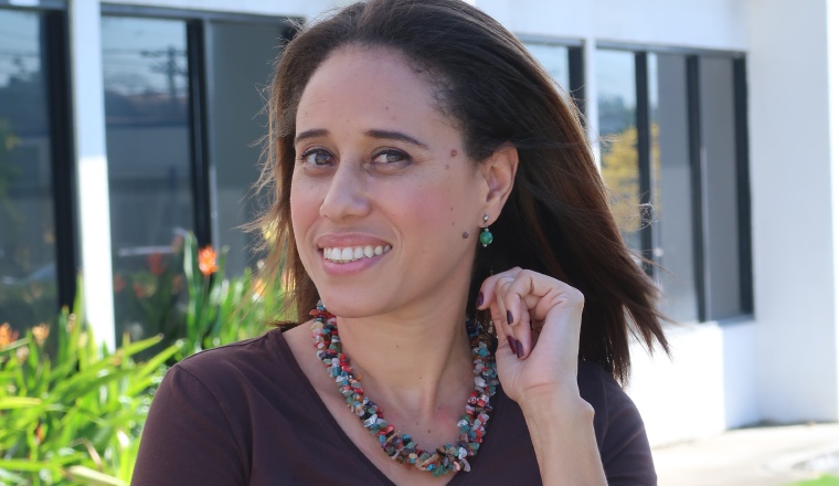 Saskia De la Cruz. Saskia De la Cruz. Foto: Alcides Rodríguez