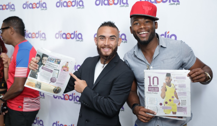 Rafe Lucado y Vlady Foster, competidores de Calle 7. Rafe Lucado y Vlady Foster, competidores de Calle 7.
