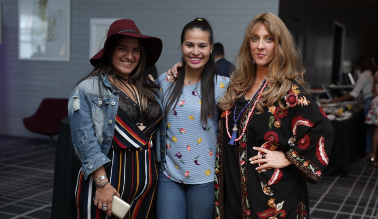 Piky Zubieta, Katherine Marengo y Gaby Gnazzo. Piky Zubieta, Katherine Marengo y Gaby Gnazzo.