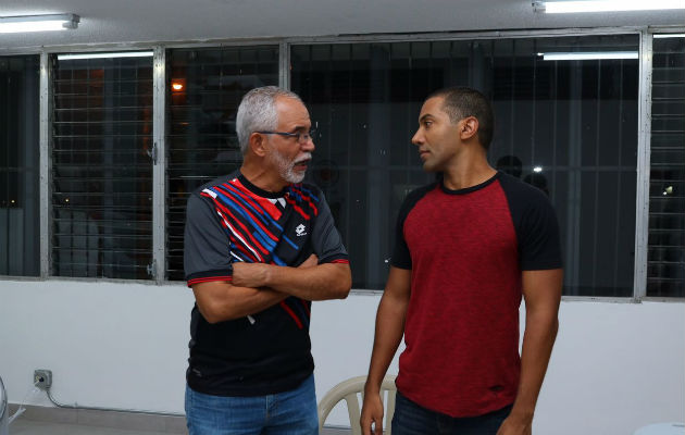 Actores Lucho Gotti y Augusto Posso. Foto: Cortesía.