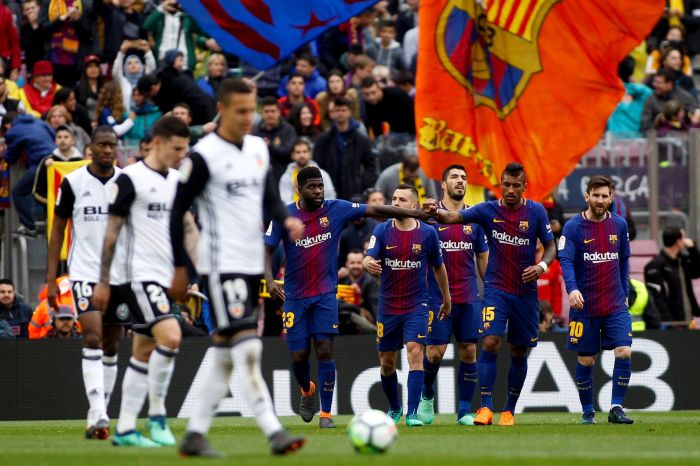 Barcelona está invicto en la Liga. Foto EFE