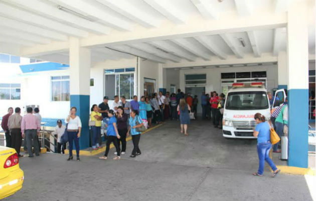 El paciente se fugó semidesnudo del hospital regional de David.