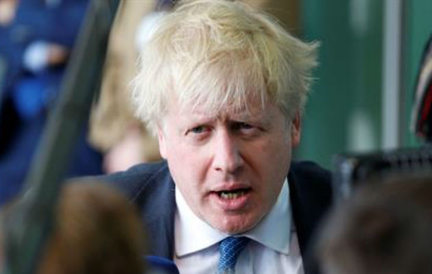 El ministro de Asuntos Exteriores británico, Boris Johnson. Foto: EFE