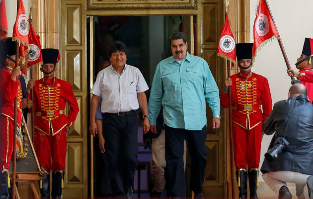 El Gobierno de Nicolás Maduro pasa una difícil situación política y económica.