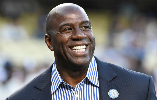 Magic Johnson. Foto: AFP