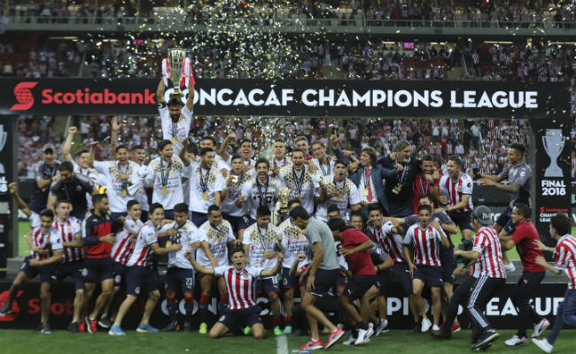 Chivas es el campeón de Concacaf. Foto:EFE