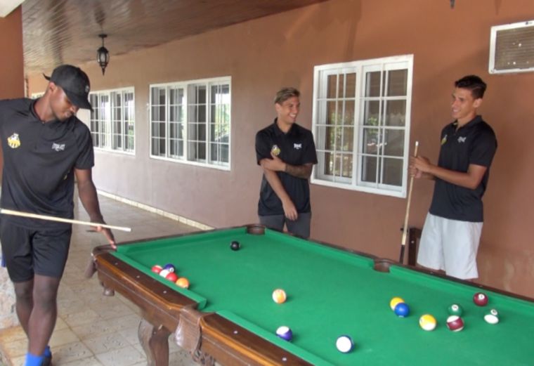 Jugadores del CAI se recrean. Jugadores del CAI se recrean. EdwinGonzález