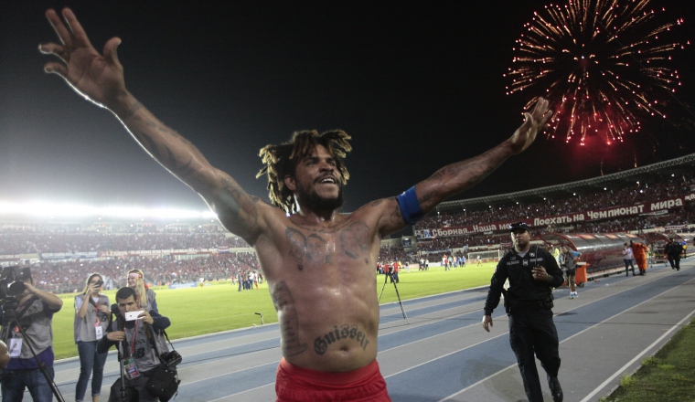 Román Torres anotó el gol de la victoria sobre Costa Rica (2-1) que representó la clasificación al mundial. Román Torres anotó el gol de la victoria sobre Costa Rica (2-1) que representó la clasificación al mundial. Anayansi Gamez
