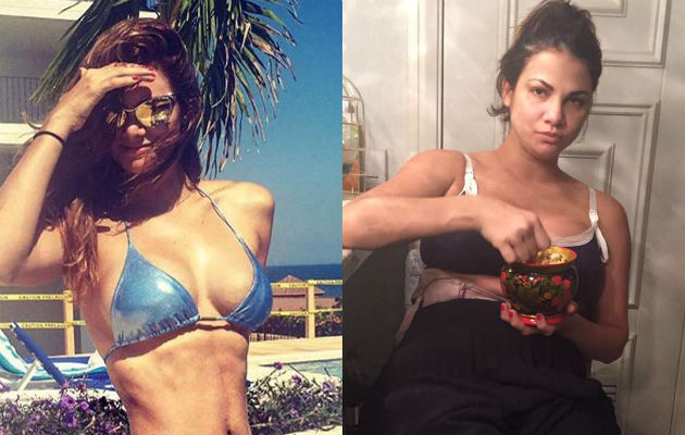 El antes y después de Carolina.