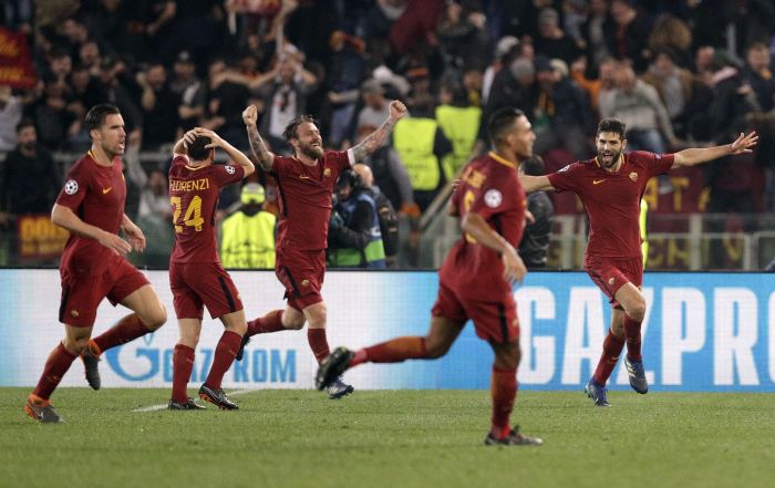 Roma tuvo fútbol para controlar al Barcelona y dejarlo sin opciones de anotar. Foto