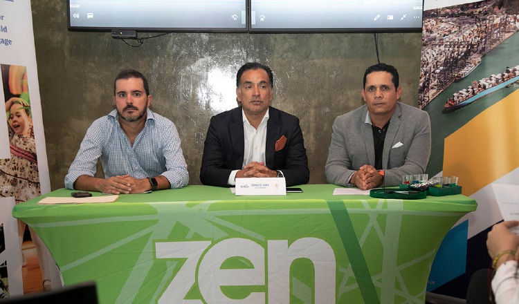 De izq. a dcha.: Andrés Montoya, Ernesto Lara y Antonio Lasso durante la conferencia de prensa. /Foto Cortesía