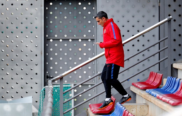 Valverde no regalará nada ante el Madrid.