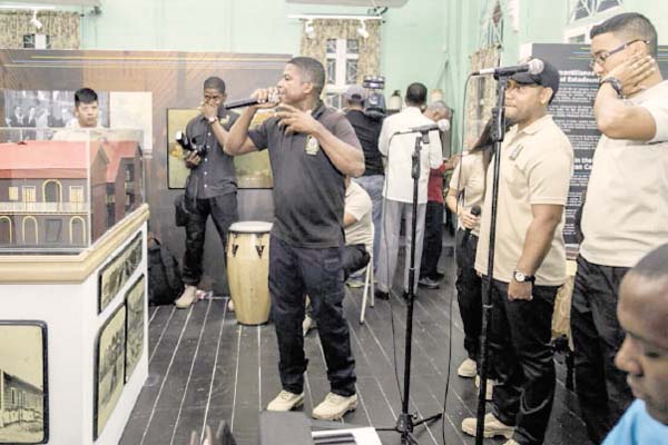 Orquesta del Sistema de Protección Institucional amenizó. /Foto Cortesía.
