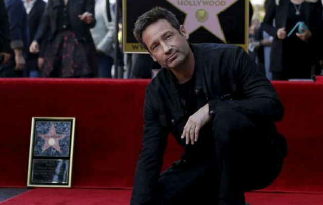 David Duchovny. AFP