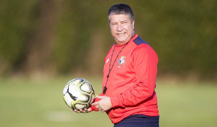 El técnico de la selección de Panamá, Hernán Darío 