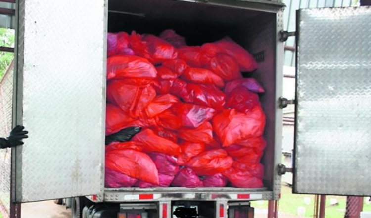 El transporte de basura biológica debe darse de forma cuidadosa para evitar contagios sociales. /Foto: Archivo