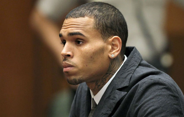 Chris Brown. AFP