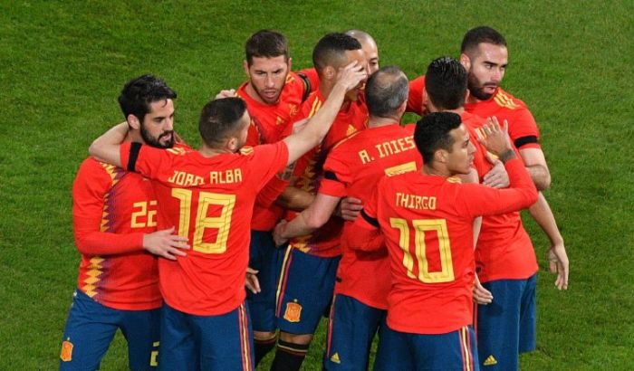 La selección española de fútbol busca alzarse con el titulo en Rusia.