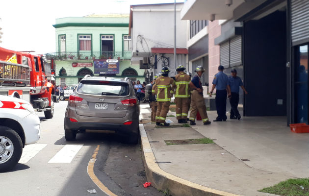 El sitio fue desalojado. Foto: Thays Domínguez. 