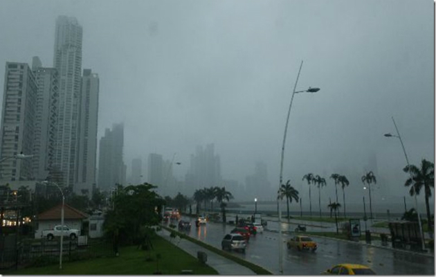 Las autoridades emitieron una viso de prevención por lluvias. / Foto: Panamá América