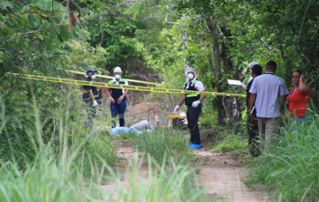 Las autoridades investigan para conocer la identidad de la víctima. Foto/Eric Montenegro