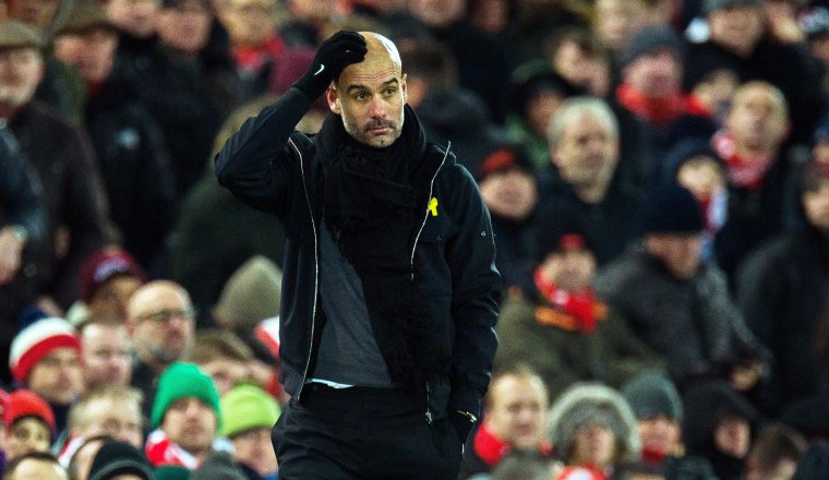 Pep Guardiola entrena al Manchester City desde el 2016. Pep Guardiola entrena al Manchester City desde el 2016. /Foto EFE