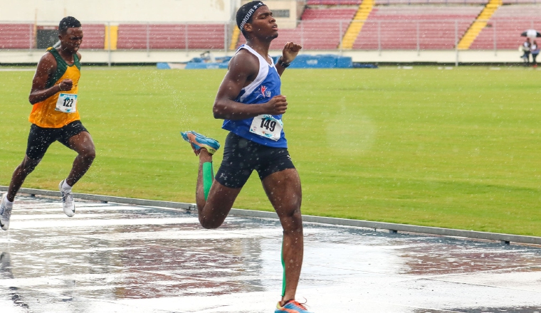 Segunda jornada de atletismo. 