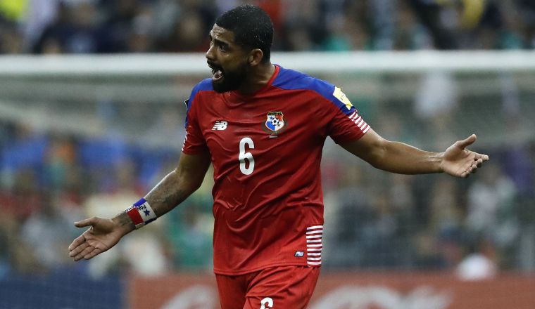 Gabriel Gómez estuvo en la gira por Europa, cuando la Roja enfrentó a Dinamarca y Suiza. /Foto EFE