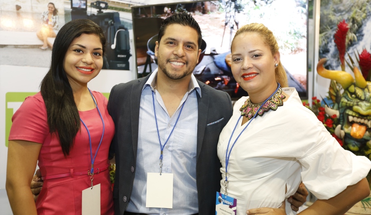 3. Odalis Rodríguez, José Félix Rodríguez y Maggie Guardia.