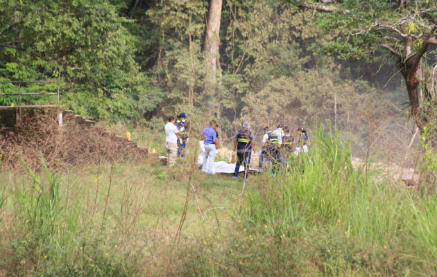 El cuerpo de Chávez Gómez. Foto: Eric Ariel Montenegro.