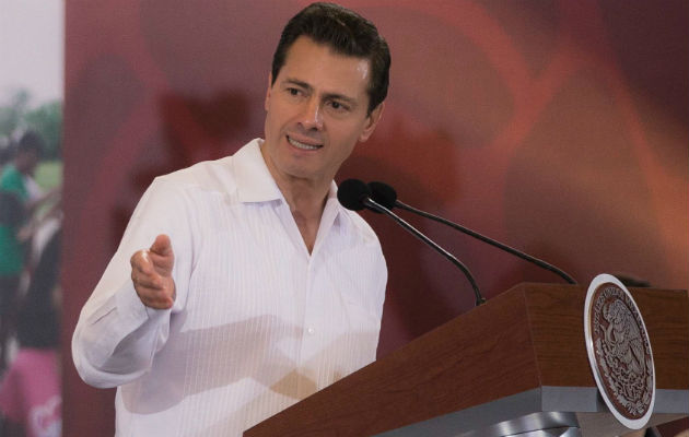 Enrique Peña Nieto, le responde enérgicamente a Donald Trump. FOTO/AP