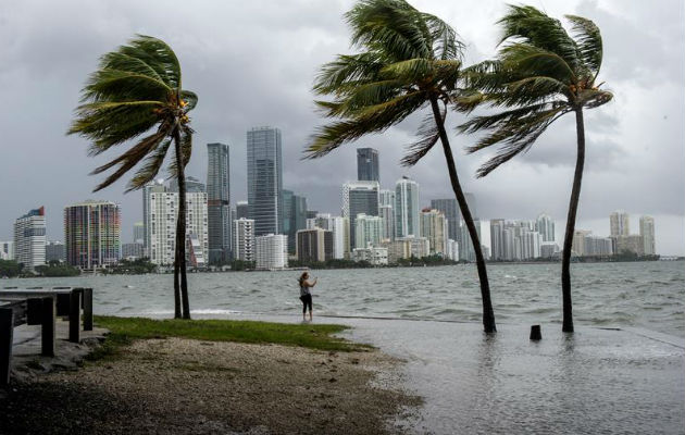 La depresión Alberto arroja fuertes lluvias. Foto: EFE 