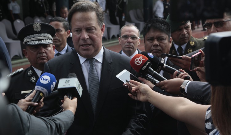 Juan Carlos Varela, presidente de la República de Panamá.