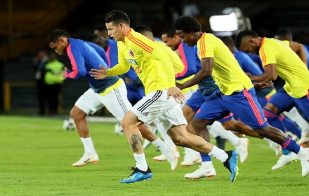 Colombia llega con grandes metas. Colombia llega con grandes metas.