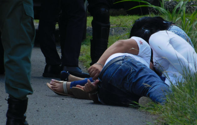  La policía de Los Santos ha capturado a más de seis personas relacionadas con robos. Foto: Zenaida Vásquez. 